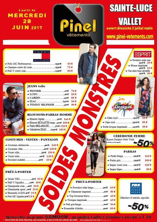 Soldes 17E pinel
